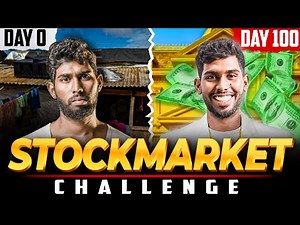 100 நாள் கடின சவால்🥵 | Stock Market Challenge #stockmarket #a2d #demataccount #challenge