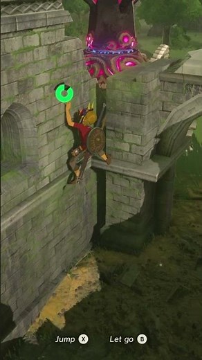 First time breath of the wild player runs into spider guardian