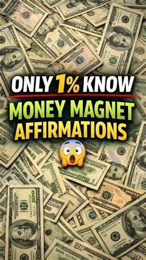 POWERFUL MONEY MAGNET AFFIRMATIONS | Subconscious Mind Reprogramming #lawofattraction