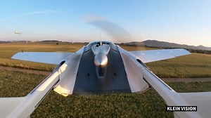 2.4K views · 78 reactions | Flying car completes first ever inter-city flight over Bratislava. AirCar, a dual-mode car-aircraft vehicle, has fulfilled a key development milestone with a 35-minute flight from the international airport in Nitra to the international airport in Bratislava. | AFP News Agency | Facebook