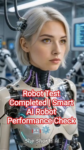 Robot Test Completed | Smart AI Robot Performance Check 🤖⚙️3