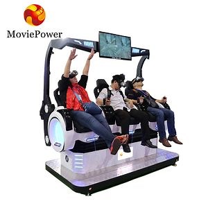 [Hot Item] Movie Power Cinema 9d Simulador Vr Cinema Roller Coaster Virtual Reality Chairs