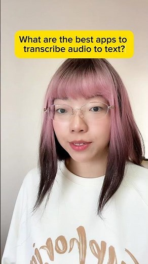 What are the best apps to transcribe audio to text? Here are my top 3. #transcribe #transcription