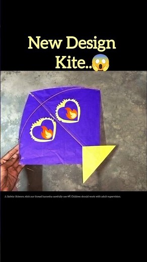 😱Amazing Designer kite making at home🔥 #shorts#kiteflying#kitemaking#kite#trending#viral