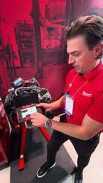 Milwaukee m12 automotive bore scope #semashow #milwaukeetools #borescope