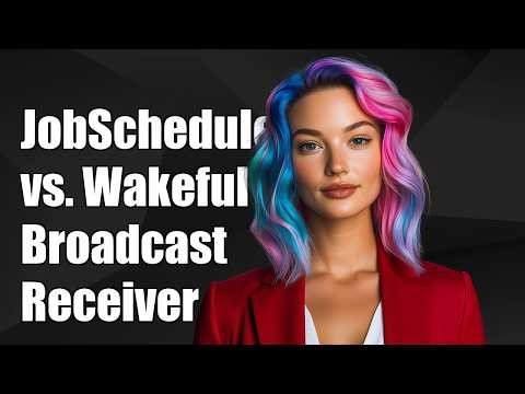 android.app.job.JobScheduler instead of WakefulBroadcastReceiver usage