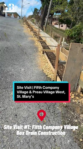 This morning I conducted a site visit to Fifth Company Village and Préau Village West, St. Mary’s, to check on the progress of the ongoing box drain construction. 📍Site Visit 1 : Fifth Company Village 🚧Project: Box drain 📍Site Visit 2: Preau Village West, St. Mary’s 🚧Project: Box drain These works are part of our continued efforts to improve drainage infrastructure and enhance the safety and quality of life for residents in the community. I will continue to work closely with the relevant aut
