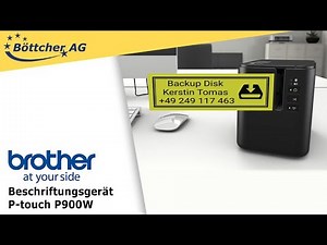 Beschriftungsgerät Brother P touch P900W