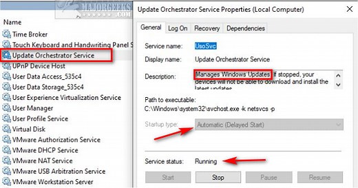 What Is the Update Orchestrator Service (UsoSvc)? - MajorGeeks