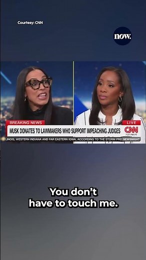 CNN guest tells Kevin O'Leary not to touch her