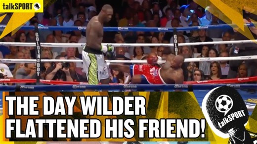 Deontay Wilder flattened friend and current trainer in under two minutes to continue remarkable KO streak