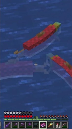 Fish being weird #shorts #minecraft #minigame #smp