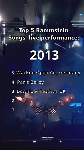 🔥 Top 5 Insane Rammstein Live Performances You MUST See! 🤘💥