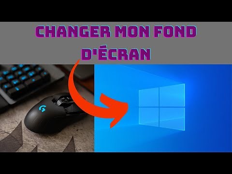 Comment changer le fond d'écran dans un PC