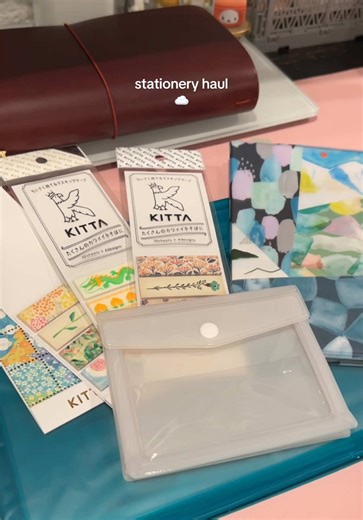 stationery haul time!!! these were gifted by King Jim. so grateful for them to sponsor my journal club meet up at the end of March :) #stationery #kingjim #journalingsupplies #journaltok