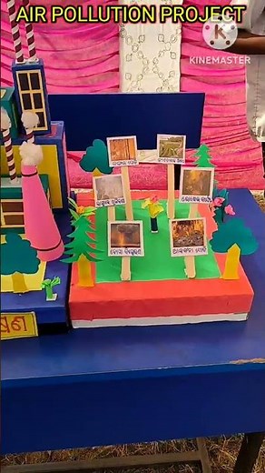Air pollution science project//Air pollution//Best science project//Science Tlm//Project//Tlm.