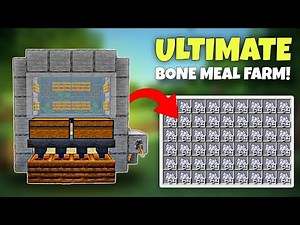 Best Bone Meal Farm in Minecraft 1.21 | Easy Tutorial