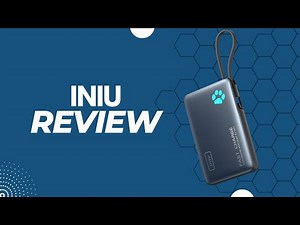 Review: INIU Portable Charger, Ultra Slim 10000mAh PD 20W Power Bank with Built-in Cable, External