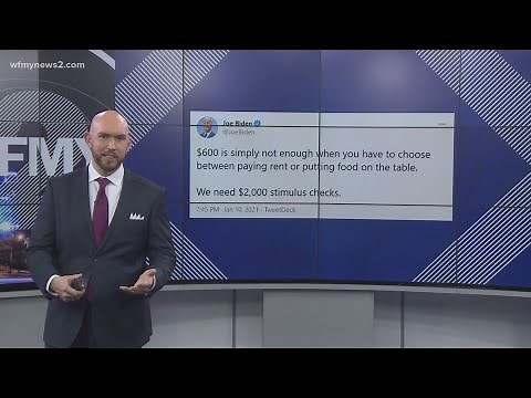 Stimulus update: How soon $2,000 checks could happen