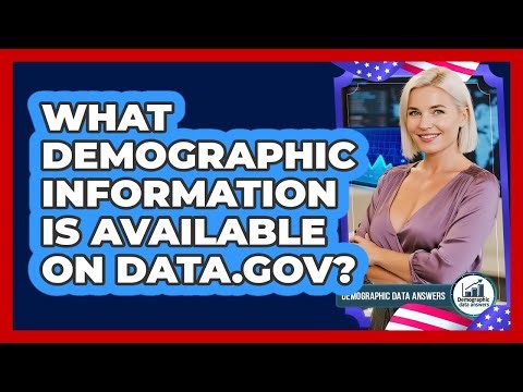 What Demographic Information Is Available on Data.gov?