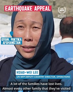 3.9K reactions · 416 shares |  EARTHQUAKE APPEAL  Families in Afghanistan have lost everything in the recent earthquakes. Donate to help send emergency food. | World Food Programme | Facebook