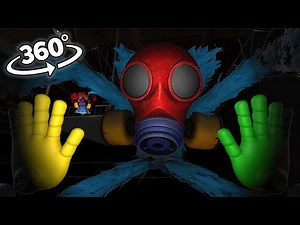 VR 360 Poppy Playtime : Chapter3 - Save the toys in mystery factory!