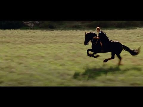 Alexander rides Bucephalus for the first time in Macedonia