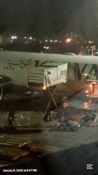 Way on loading of passengers luggage inside the Airplane.