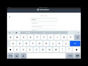Schoology Student Sign Up Instructions