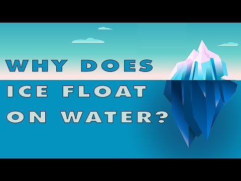 Why does ice float on water? | Detailed Explanation