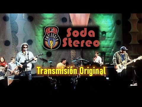 Soda Stereo - MTV Unplugged 1996 (Transmisión Original)