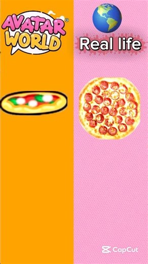 Avatar World vs Real Life — Comparison #avatarworld #reallife #vs