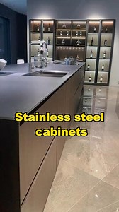 22K views · 85 reactions | Stainless steel cabinets. #aleadhome #highendcustom #highendprojects #cabinet #cabinets #customkitchencabinets #balcony #cabinetdesign #interiordesign #kitchenrenovation #storagesolutions #furnituredesign #diy #love #art #madeinchina #made_in_china | Alead Kitchen & Wardrobe Custom | Facebook