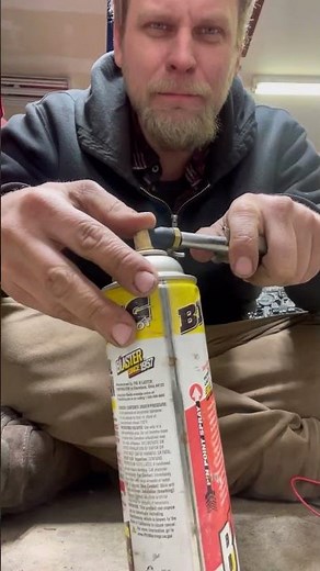 Save$ SHOP HACK Have you ever lost air pressure in your aerosol spray bottle? PB blaster WD 40 etc.