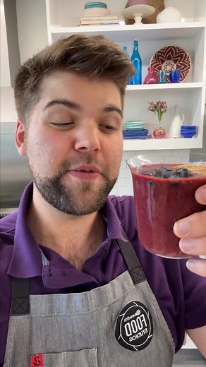This vibrant Beet Smoothie is packed with good for you ingredients. Think antioxidants and anthocyanins from beets and blueberries, plus gingerol from fresh ginger. Get the recipe: https://bit.ly/3Xv5sNL | EatingWell
