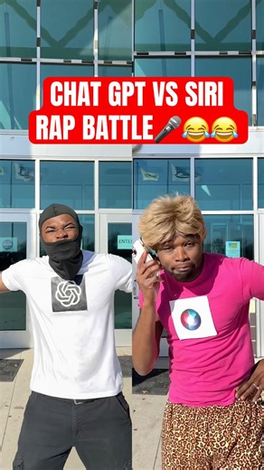 Chat GPT vs Siri Rap Battle 🎤😂 #rap #rapper