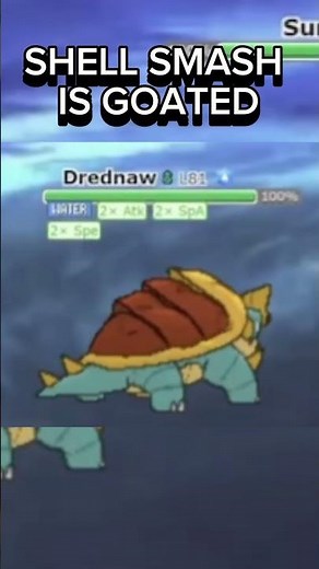 SHELL SMASH BEST BOOSTING MOVE #pokemon #gen9 #competitivepokemon