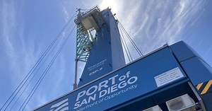 Port unveils new electric cranes, the first in North America
