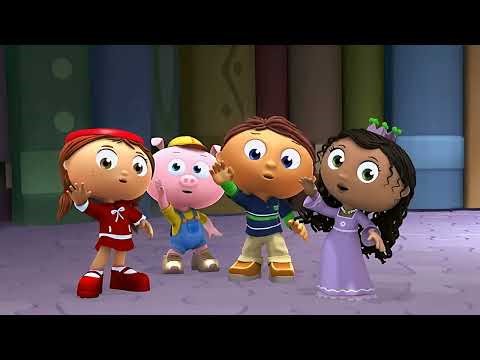 [CONCEPT] Super WHY! S1 Clip: It's Time to Transform! - AI Upscale [4K Remaster]