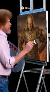 Bob Ross paints Vigo the Carpathian. #Bob Ross #ghostbusters #Nostalgia | Alternate Reality Movies