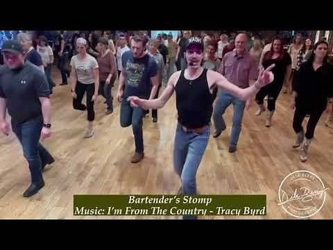 Bartender’s Stomp - Line Dance DEMO