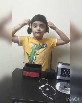 Model of computer's input and output devices for small kids