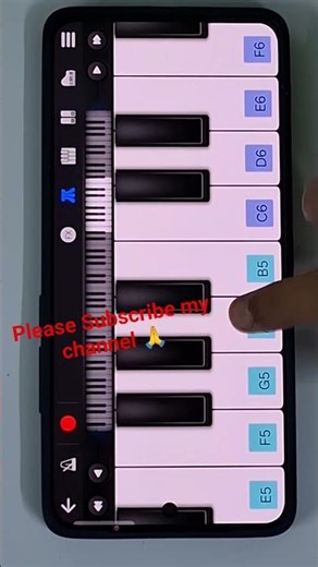 Param Sundari | Easy Paino Tutorial | #shortsfeed #shortsvideo #shorts #piano #pianocover #music