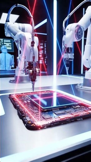 Inside a Future Smartphone Factory! 🔥📱