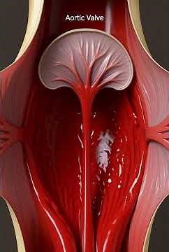 Inside the Human Heart: Aortic Valve Opening & Closing in Real-Time 🫀
