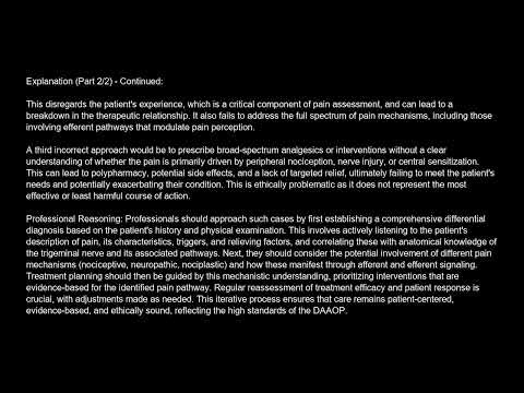 Diplomate of the American Board of Orofacial Pain DAAOP Free Practice Test And Answers Updated