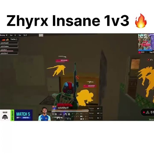 Unstoppable Zhyrx 💪 | 1v3 BMSD