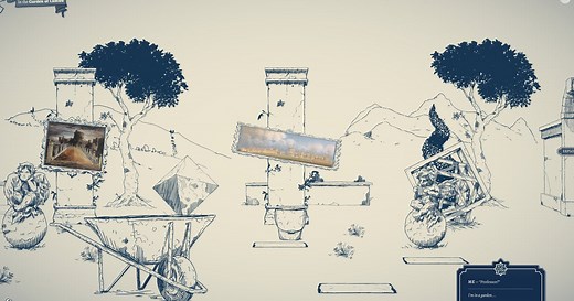 Explore a shifting labyrinth of art in Inkle's free new game