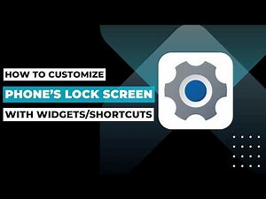 How To Customize Your Phone’s Lock Screen With Widgets Or Shortcuts !