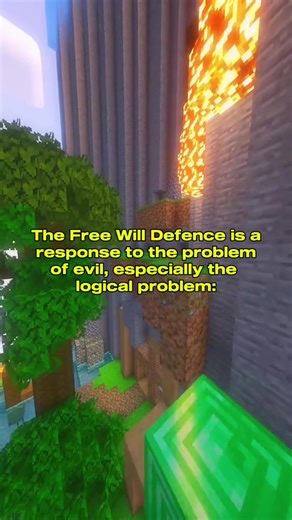 The Free Will Defense - A-level RS/Philosophy (AQA tailored) #alevels #alevel #revision #gcse #fyp #brainrot #philosophy #religion #religiousstudies #alevelrevision #theology
